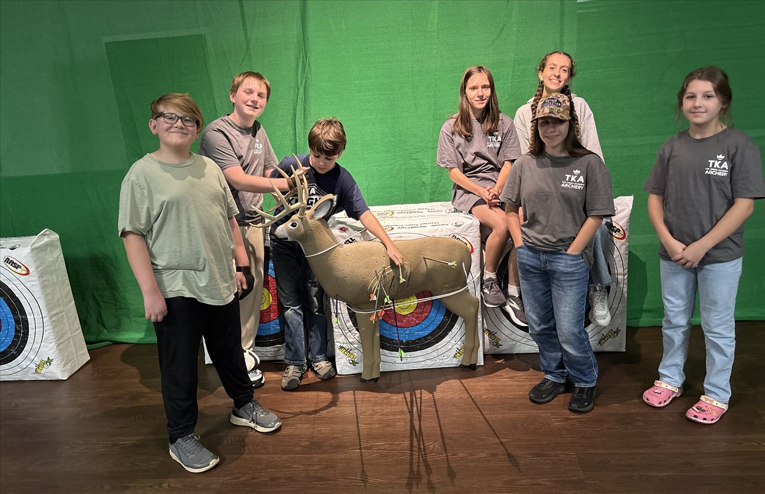 A 3D archery target